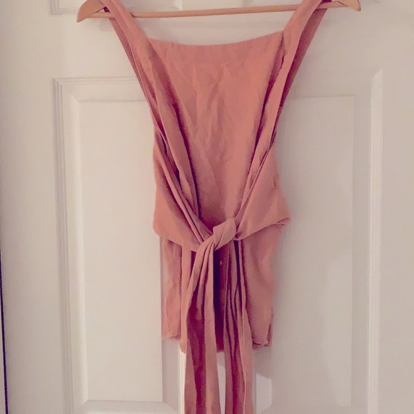 NOT FOR SALE Very 🌺 cute Top tie front / linen - Picture 5 of 9